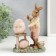 Souvenir Polystone "Bunny-articulate painting eggs" 15.5x7.5x11.5 cm