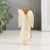 Souvenir Polystone Suspension "Angel with a chick in his hand" 4.5x4x10.5 cm
