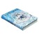 Notebook Gift, A6, 100 sheets, a colored block, with a curly knife on a magnet, "cat" mix