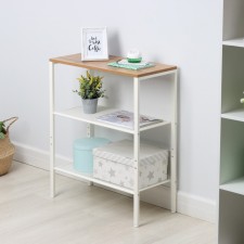 Toronto 23 rack, 67 × 30 × 81.5 cm, white color