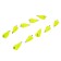 Cargo bullet-excentric painted pissy Yaman 10 pcs., 8 g, yellow