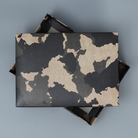 Gift folding box, packaging, “khaki”, 21 x 15 x 7 cm-1
