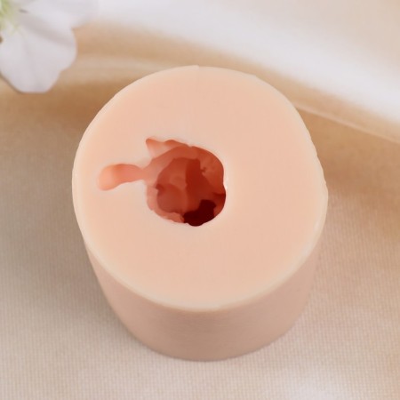 Silicone Mold "Angel with a Bear" 6.5x6.5x6.3 cm (prayer 6x4.2x3.4 cm)-5