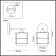 Sconces rotondum 1x60W e27 chrome