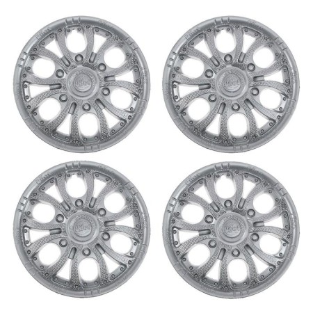 Wheel caps r13 "pilot", silver, set 4 pcs