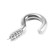 Bourup-half-decisor Tundra, white zinc, 6x40 mm
