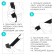 Switch bending tape, heat -mile, 25 mm, 100 cm, black color