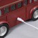 LED figure "Bus" 30 × 19 × 11 cm, plastic, AAX3 batteries (not complete), USB, glow warm white