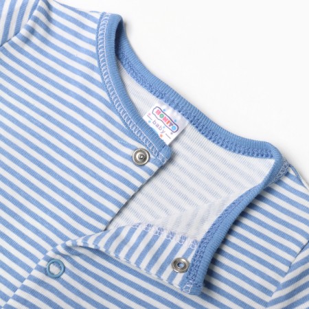 Combineson for children, white color/strip, height 74-1