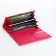 Women's wallet on magnets, pink color