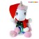 Soft toy "Unicorn", New Year, 21 cm