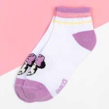 Socks Minnie Mouse, White, 12-14 cm