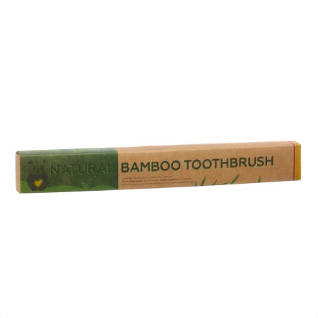 Bamboo Toothbrush hard, 5 pieces, mix of flowers-22