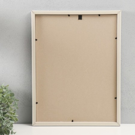 Photo frame plastic 30x40 cm, (plastic screen), white-2