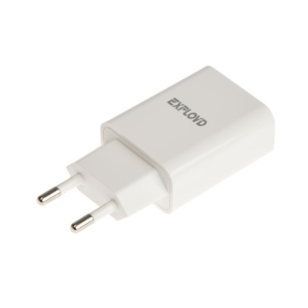 EXPLOYD EX-Z-1421, 2 USB, 2.4 A, white network-1