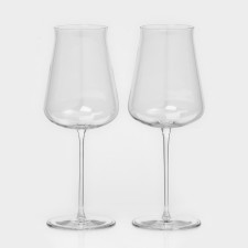 A set of glasses for wine Polaris, 540 ml, crystal glass, 2 pcs