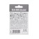 Set of Erasers 2 pieces Erich Krause, Sensor Black & White, 50 x 18 x 23 mm, soft, hypoallergenic, in blist