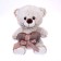 Soft toy "Bear with Heart", 25 cm, color mix