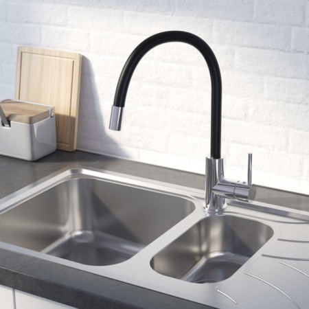 Kitchen mixer IDDIS Kitchen 360 K36SBJBI05, black