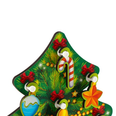 New Year's developing toy "New Year! Christmas tree ", 15 x 20 cm-1