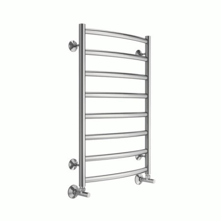 Terminus water heated towel rail "Atlanta+" P8, 500x800 mm, lower connection, chrome-1