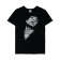Female T -shirt, size 52, black color