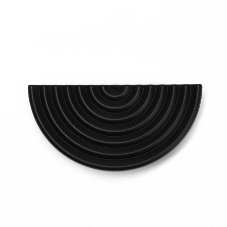 Cappio pk108 bracket handle, m/o 64 mm, plastic, black color-4