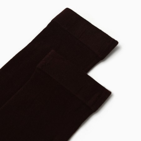 Women's socks minku, dark brown color, rr 36-41-1
