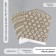 Scrapbooking paper "Montstrika" density 180 grams set 10 pcs 15.5x17 cm
