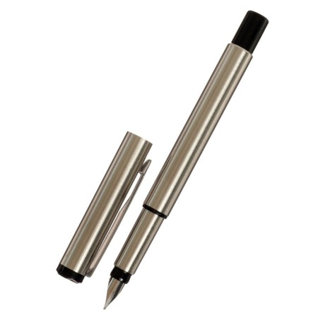 Gift feathers Calligrata, in the leatherette case PB N, silver case-2