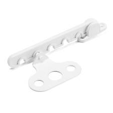 PVC windows limiter, 5 position., White