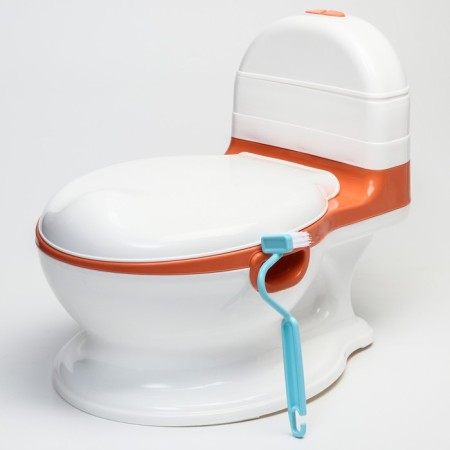 UNITAZ pot, white/red color