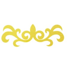 Thermalrotransfer “Trilize with monograms”, 17 x 7 cm, set 10 pcs.