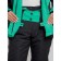 Ski jacket female, size 42, green color