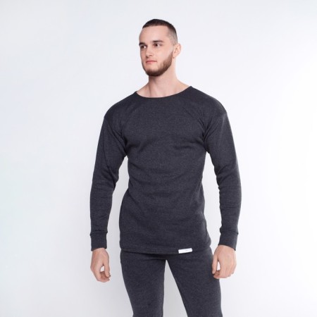 Thermal underwear (fufaika, pants) male comb, color anthracite, rn 48-50-1