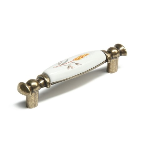 Handle of the Wheat Cappio Ceramics bracket, 96 mm, bronze color