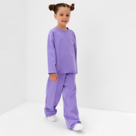 Children's pants KAFTAN, p. 34 (122 - 128 cm), lilac-1