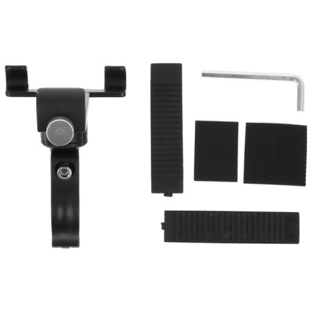 Holder for the phone on the steering wheel, the color is black-2
