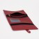 Women's wallet on the button, red color