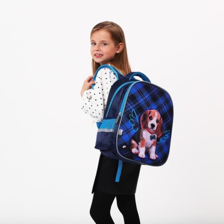 Backpack school Calligrata "Dog", 39 x 30 x 14 cm-10