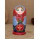 Matryoshka "Scarlet Flower" 5 puppet