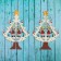 Souvenir "spruce", New Year, folding, with candles, mix