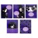 Notebook of 12 sheets in a cage on a clip "Magic Dolls", cover shaking cardboard, VD-LK, MIX