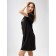 Night shirt female diva, size 54, black color