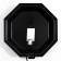 Aquarium "Binter" with a lid, 50 liters, 33 x 33 x 60/67 cm, black