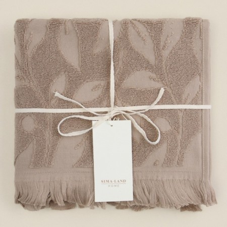 Trure -colored towel SL Home: BOHO "Sabbia" 100x180 cm, 100% cotton, 520 g/m2-12