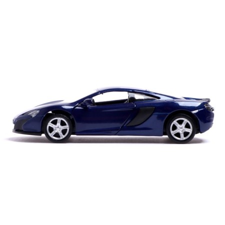 Metal machine McLaren 650S, 1:32, doors, inertia, blue color open-1