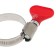 Clamp with the "lamb" Zein English, diameter 20-32 mm, width 9 mm, stainless steel