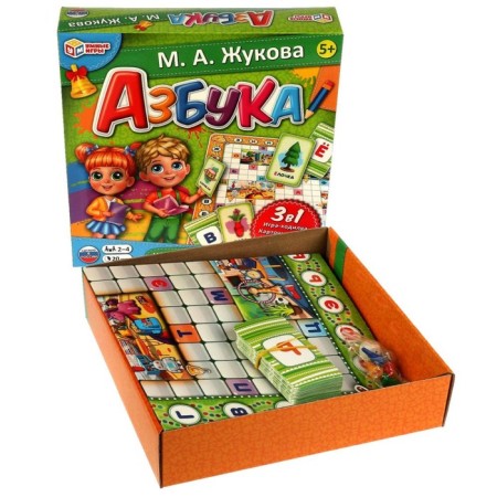 Training board game "ABC", 2-4 players, 5+-1