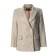 Jacket female double -breasted mist p. 50, beige/white